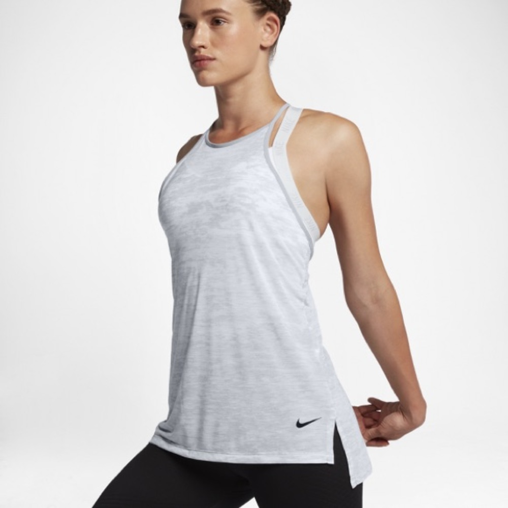 Nike Breathe Dri-Fit Grey Training Tank